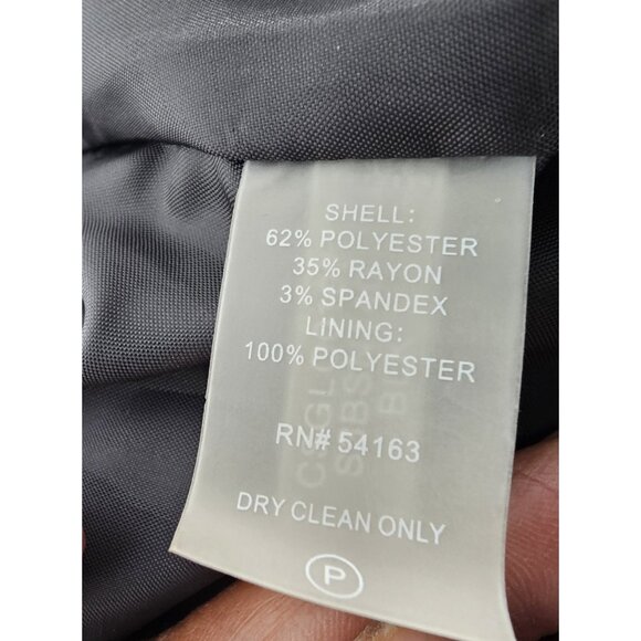 Womens Calvin Klein Black Pencil Skirt Size 8 - Picture 10 of 10